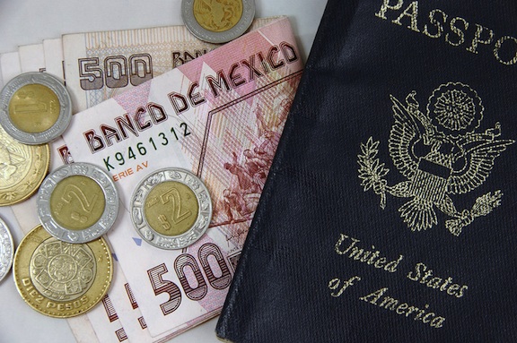 Pesos or US dollars
